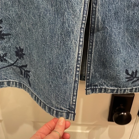 Vintage Chainstitch Denim Skirt - Picture 5 of 5